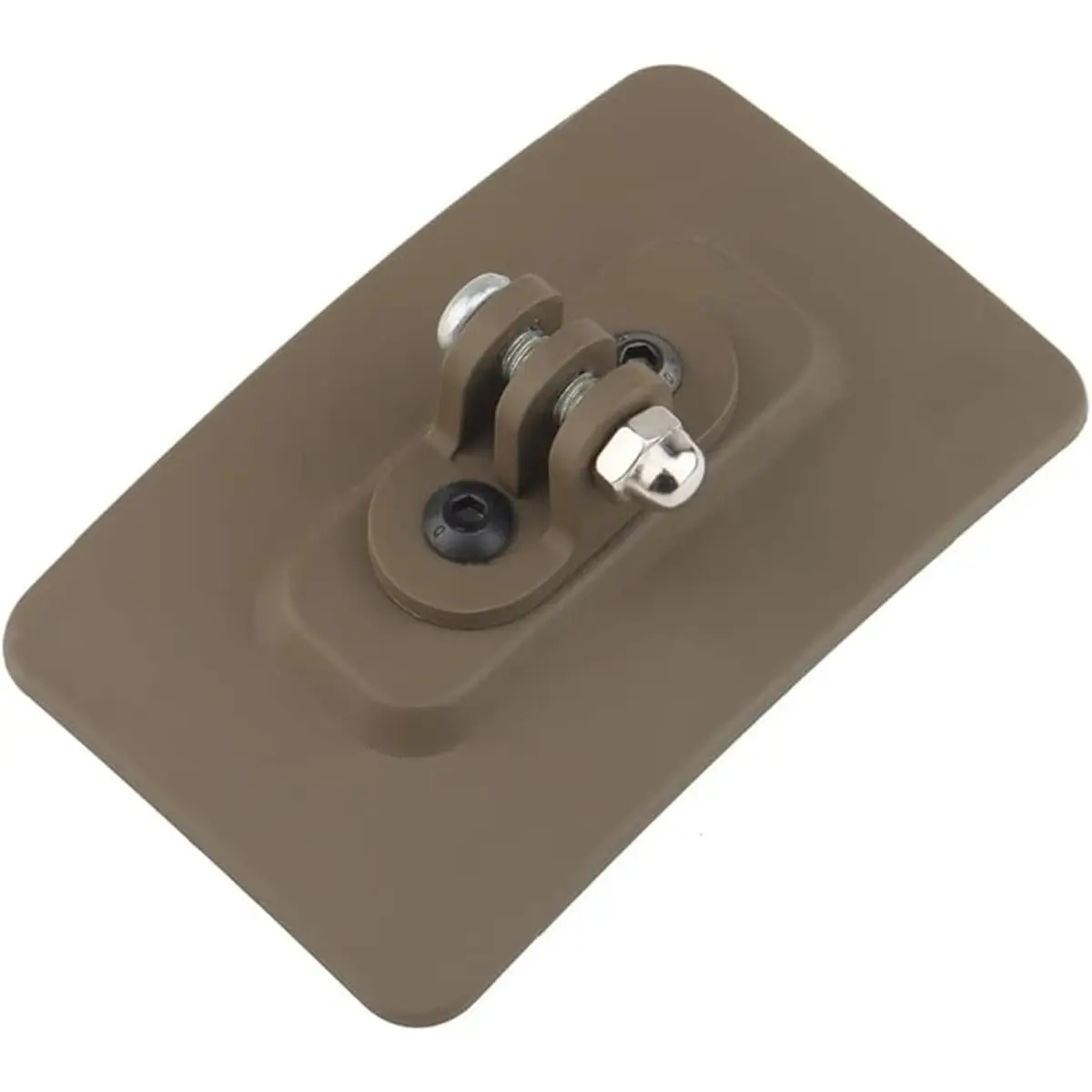 A966P ~Portable Helmet Accessory Quick Mount Plate with Magic Hook and Multiple Fixing Components