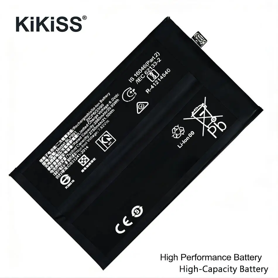 

Аккумулятор для мобильного телефона BLP991 2750 мАч для Oppo Realme GT Neo 5SE RMX3700, высокая производительность