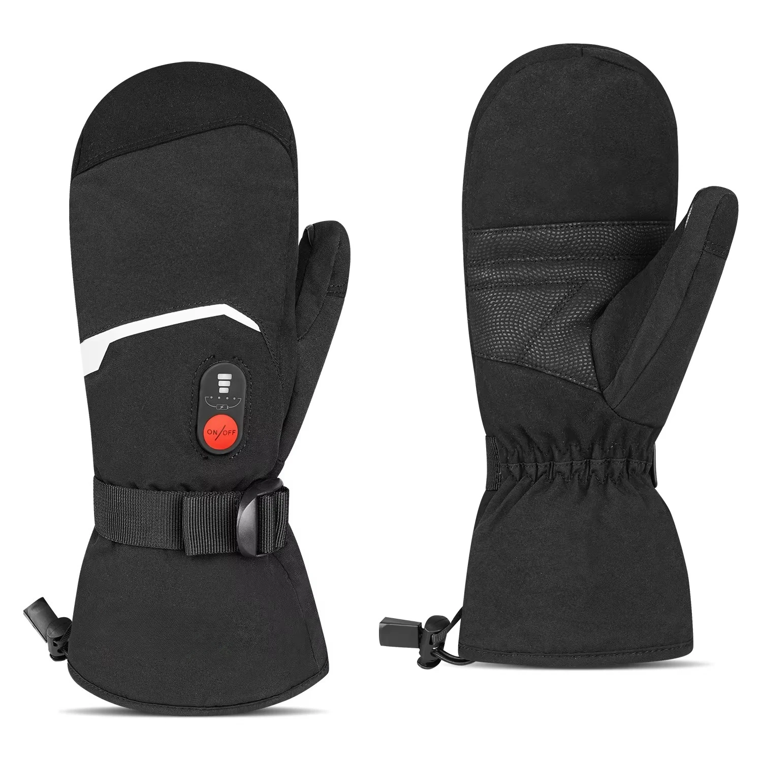 

High Quality Cotton Ski Gloves Winter Insulated Heated Mittens with Thermal Features Snowboarding Battery Heated Gloves