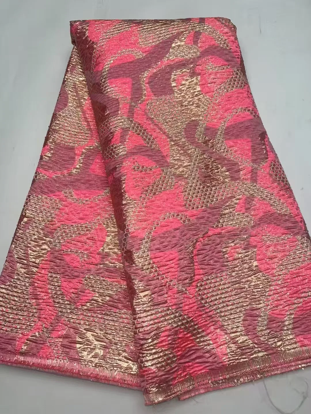 جديد الديباج أقمشة الدانتيل مع التطريز الأفريقي الديباج الجاكار أقمشة الدانتيل لفستان الزفاف النيجيري تول أقمشة الدانتيل