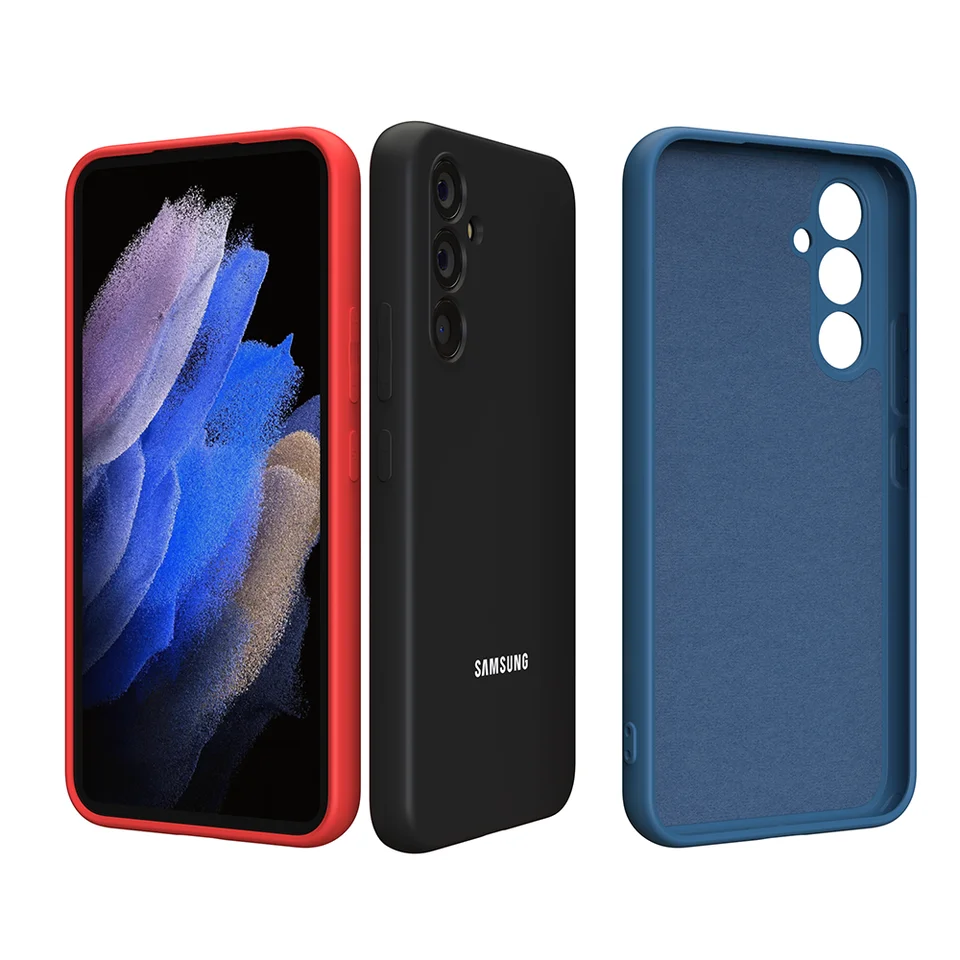 Funda de Silicona Líquida para Samsung Galaxy A57 A37 A17 A55 A35 A25 A15 A56 A36 A26 16 06 y A54 34 24 14 23 5