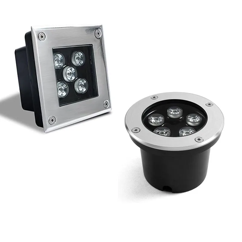 

IP67 DC12V 85-265v 3W 5W Waterproof LED Underground Light Outdoor Ground Garden Path Floor Buried Yard Spot Landscape Square