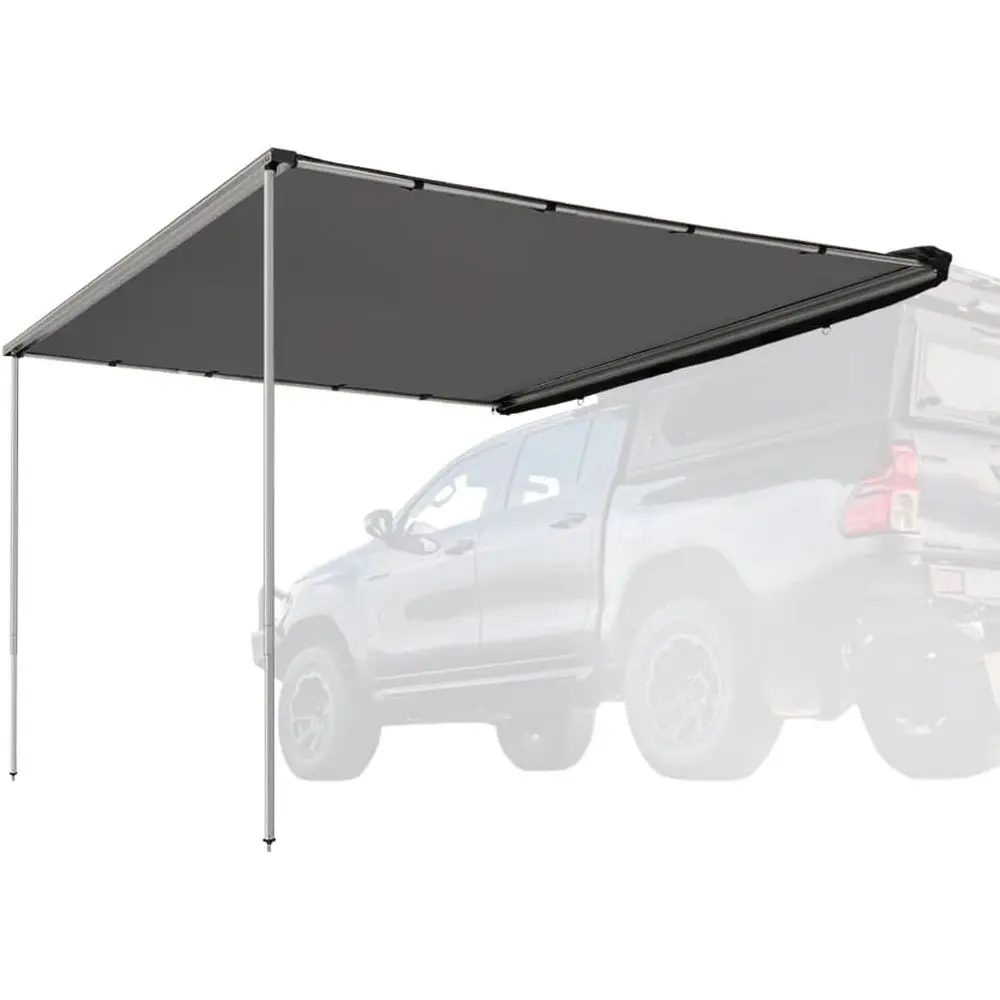 

Выдвижной боковой тент 6.6x8.2м - 54м² солнцезащитный навес для кемперов, внедорожников, грузовиков и фургонов