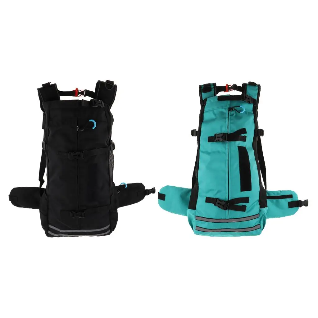 Zipper Design Dog Carrier Hiking Backpack Foldable Dog Carrier Breathable Bag,