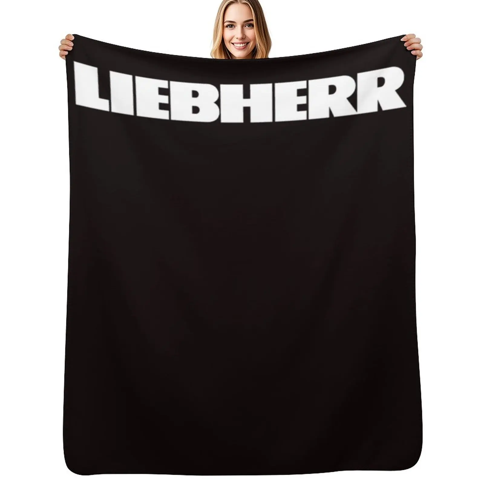 

liebherr merchandise Throw Blanket Soft Warm Blanket Gift for Men Women Adults