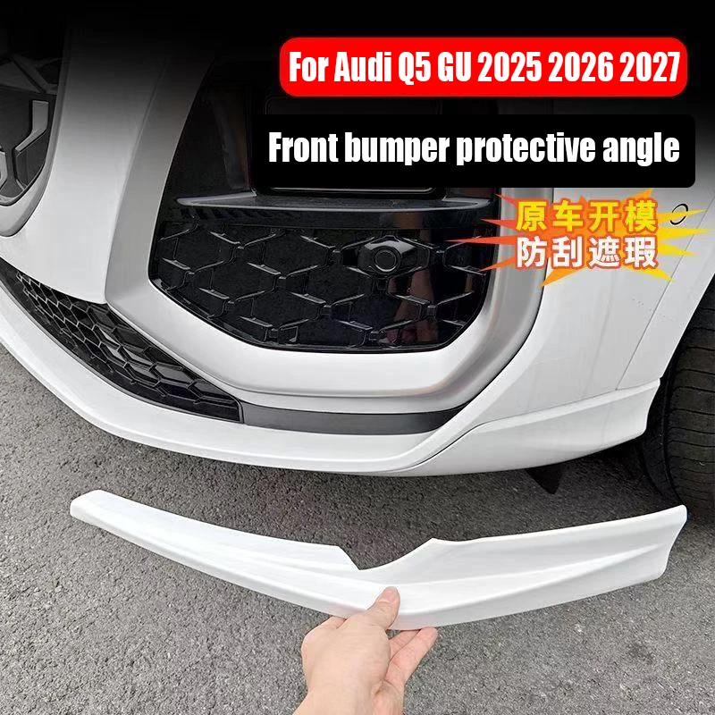 para-audi-q5-gu-2025-2026-2027-protector-de-angulo-de-parachoques-delantero-pieza-de-modificacion-exterior-de-material-abs