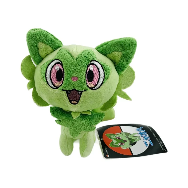 Pokemon Sprigatito Plush Floragato Evolution Meowscarada  Stuffed Doll Pokemon The 9th Generation Toys Hobbies Gifts for Kids view 5