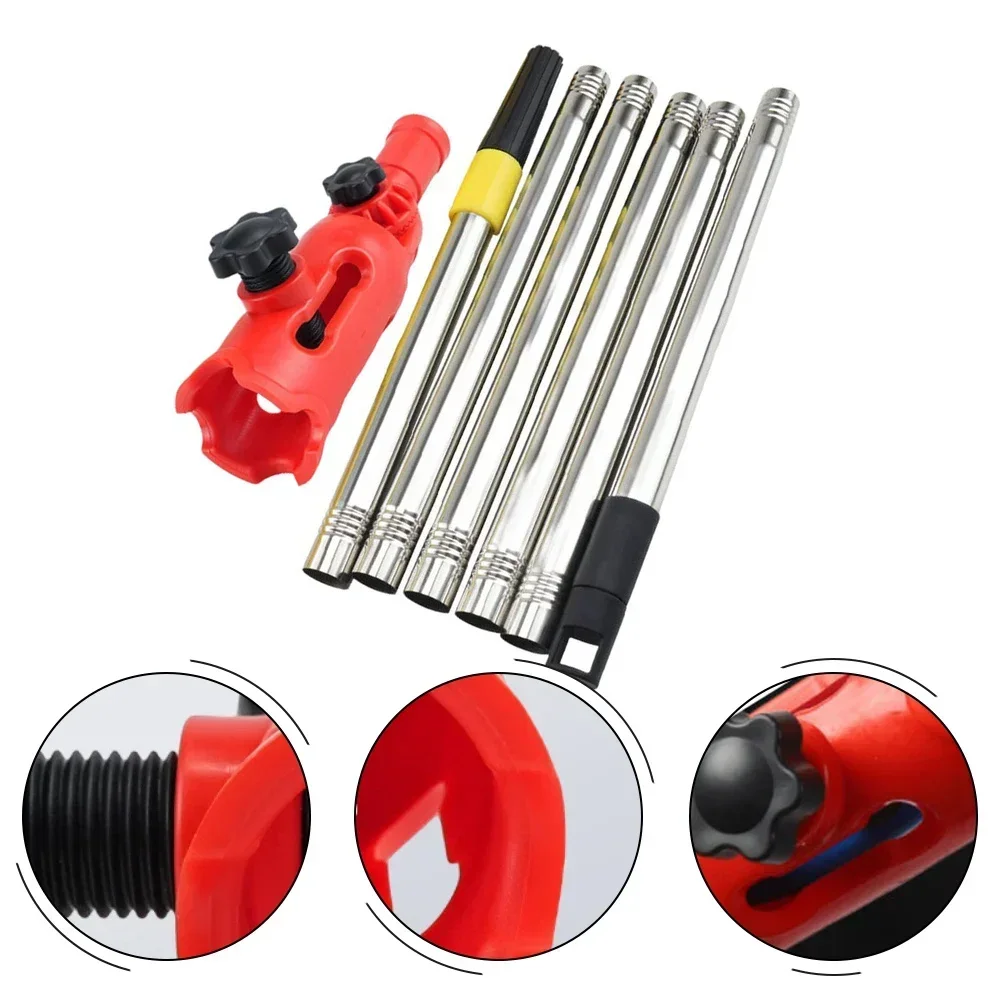 1 7 Meter Extension Rod Paint Roller with Screw Thread Clamp and Multi Angle Function for Painting Ceilings Walls Corners Stairs