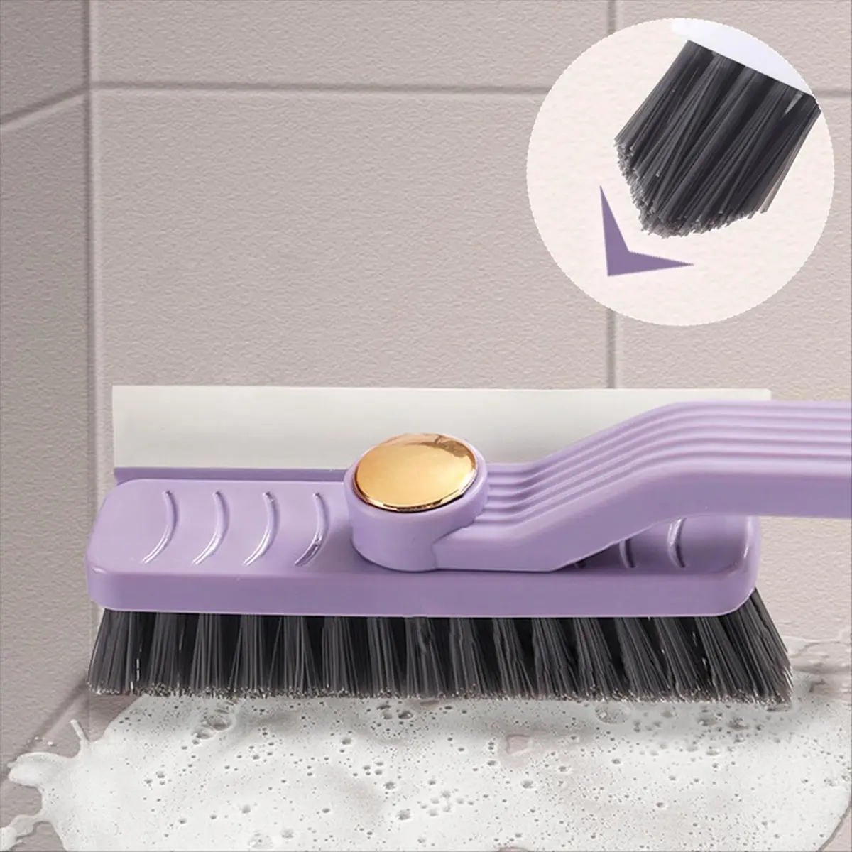 *A02R فرشاة تنظيف الشقوق الدوارة متعددة الوظائف، فرشاة تنظيف المساحة، فرشاة تنظيف الشقوق ذات الشعيرات الصلبة، 360 درجة مئوية #6