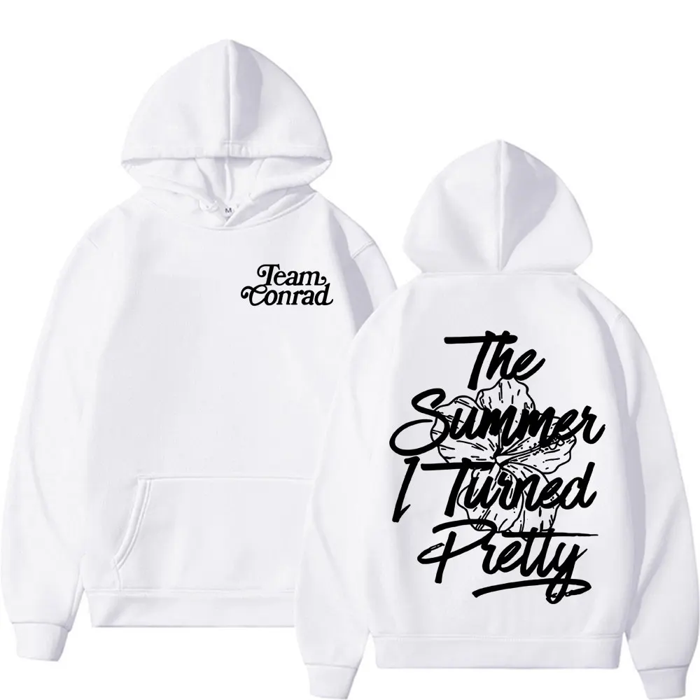 Team Conrad The Summer I Turned Pretty Hoodies Conrad Fisher Cousins Beach Hoodie Men Women Fashion Casual Sweatshirt Streetwear