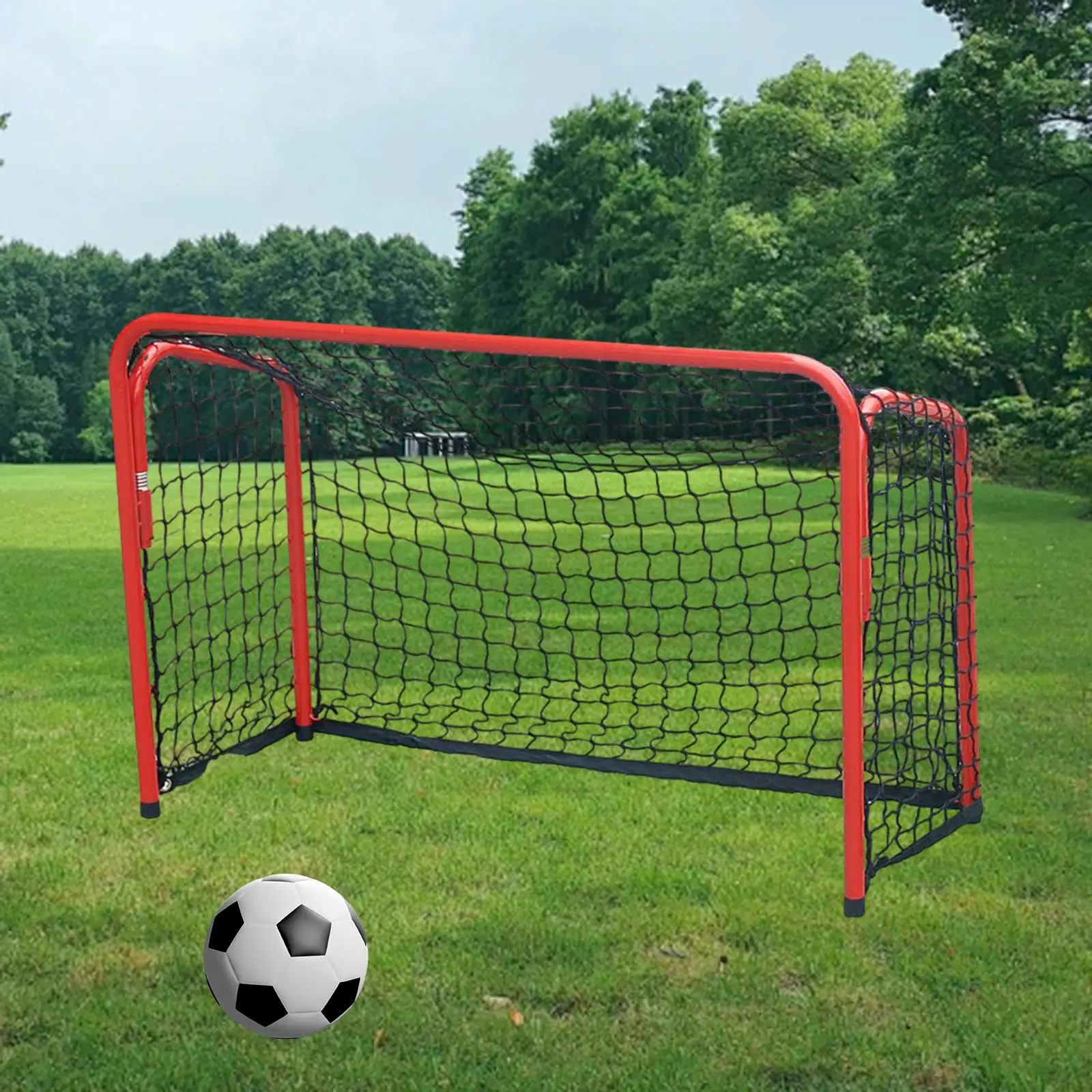 هدف كرة القدم المعدني، هدف كرة القدم، معدات التدريب شديدة التحمل، بوابة كرة القدم للأطفال
