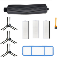 Replacement For Ilife X787 A7 A9 X800 X785 Robotic Vacuum Cleaner Main Brush Side Brush Hepa Filter