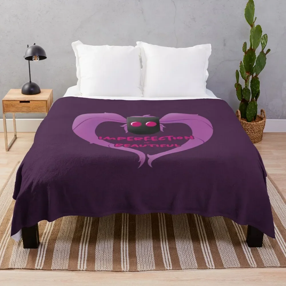 Entrapta: Imperfection is BEAUTIFUL Throw Blanket Bed linens Giant Sofa Blankets