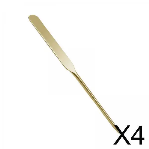 

4xMakeup Spatulas for Professional Household Use Facial Cream Mixing Stirring Rod for Palette