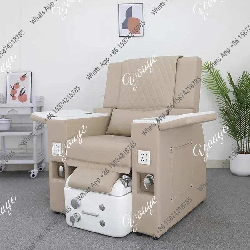 J Luxury Pedicure Chair Spa Sofa Nail Tech Armchair Foot Furniture Taburete Pedicura Silla Plegable Professional Aesthetic Chair