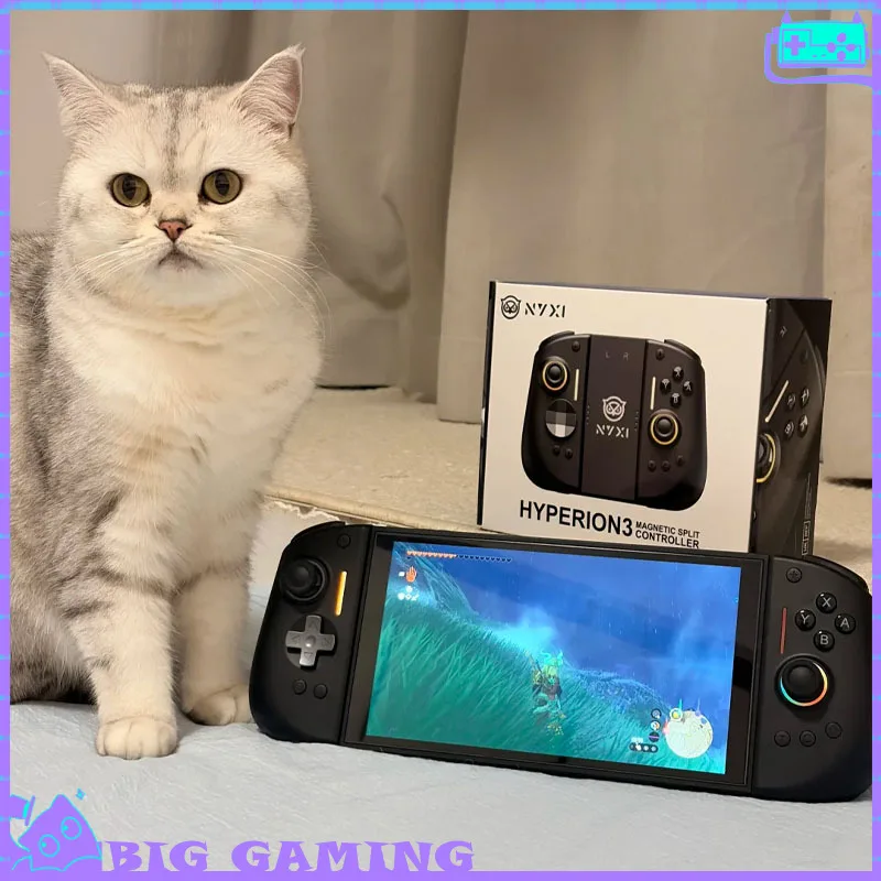 New Wireless Controller For Nyxi Hyperion 3 Switch2 Magnetic Split Joypad Hall Joystick The First Third-Party Switch2 Controller