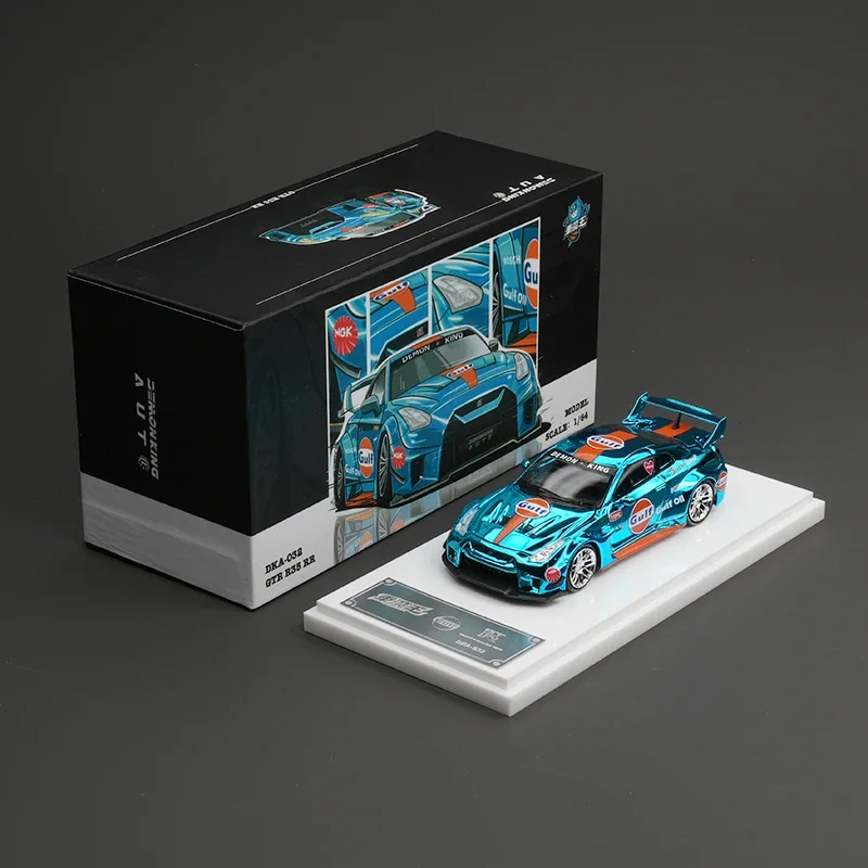 GULF متوفر 1:64 ميتسوبيشي مقطورة T1 RWB R34 E30 M3 جيتا ميني كوبر مجموعة لعبة صغيرة دييكاست نموذج سيارة #3