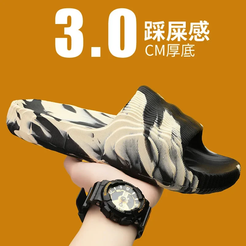 Living Room Slippers Walk Around Home Original Men's Slippers for Man Slides Shoes Men's Summer Sandals Flip Flop House Slipper