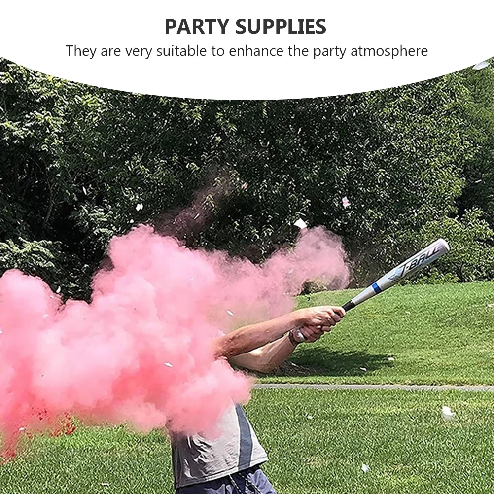 

2pcs Gender Powder Balls Party Supplies Smoke Dust Party Supplies Effect Baby Shower Decor