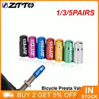 1/3/5PAIRS Dustproof Bike Method Nozzle Bike Tube Tyre Accessories Ztto Tire Valve Air Valve Caps Waterproof