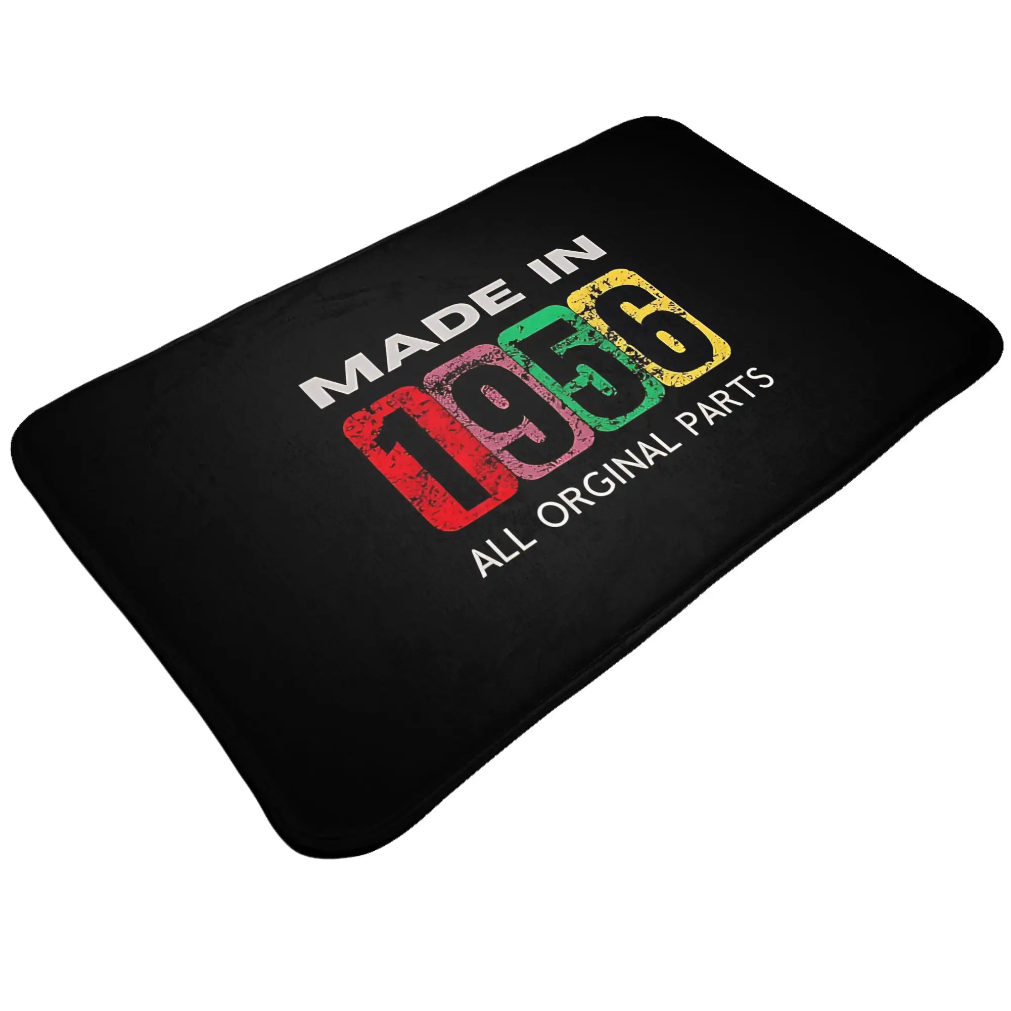 Made in 1956 All Original Parts Decorations Bathroom Mat 70th Doormat Living Room Carpet Entrance Door Rug Home Decoration