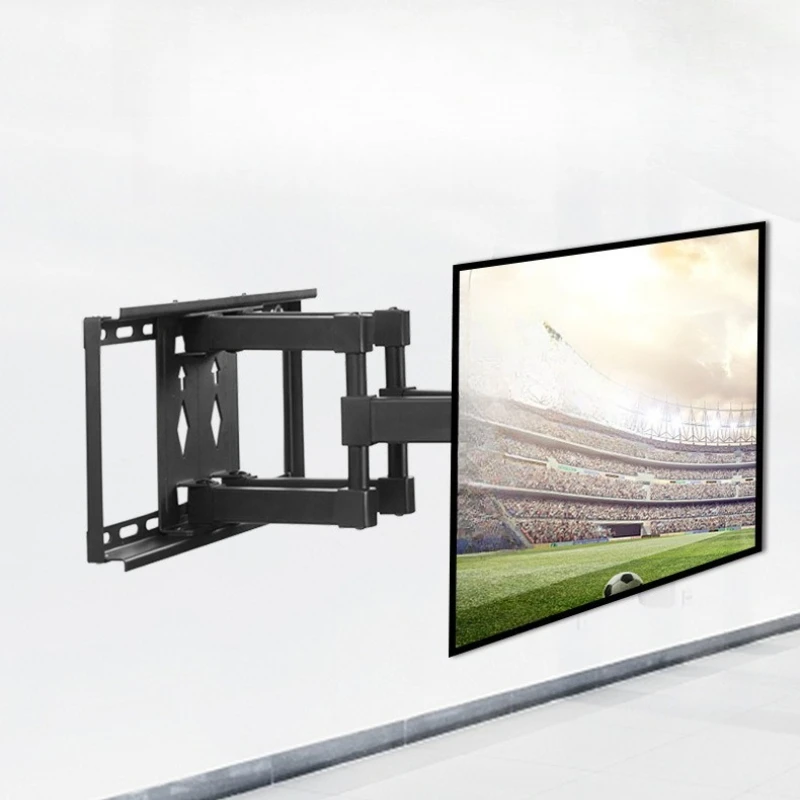 

TV hanger wall hanging telescopic rotating wall hanging bracket