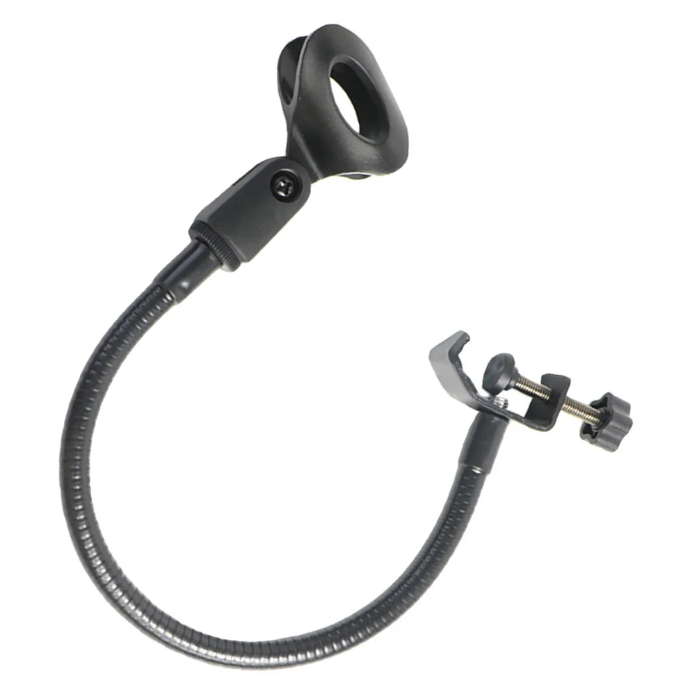 

Microphone Stand Holder C-type Clip Desktop Rotatable Rack Clamp Storage Metal Universal