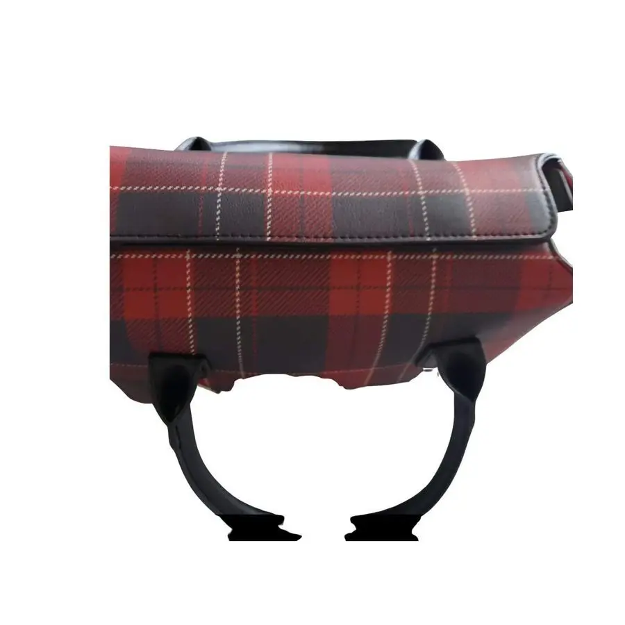 Senhora e o Tramp Xadrez Jantar Crossbody