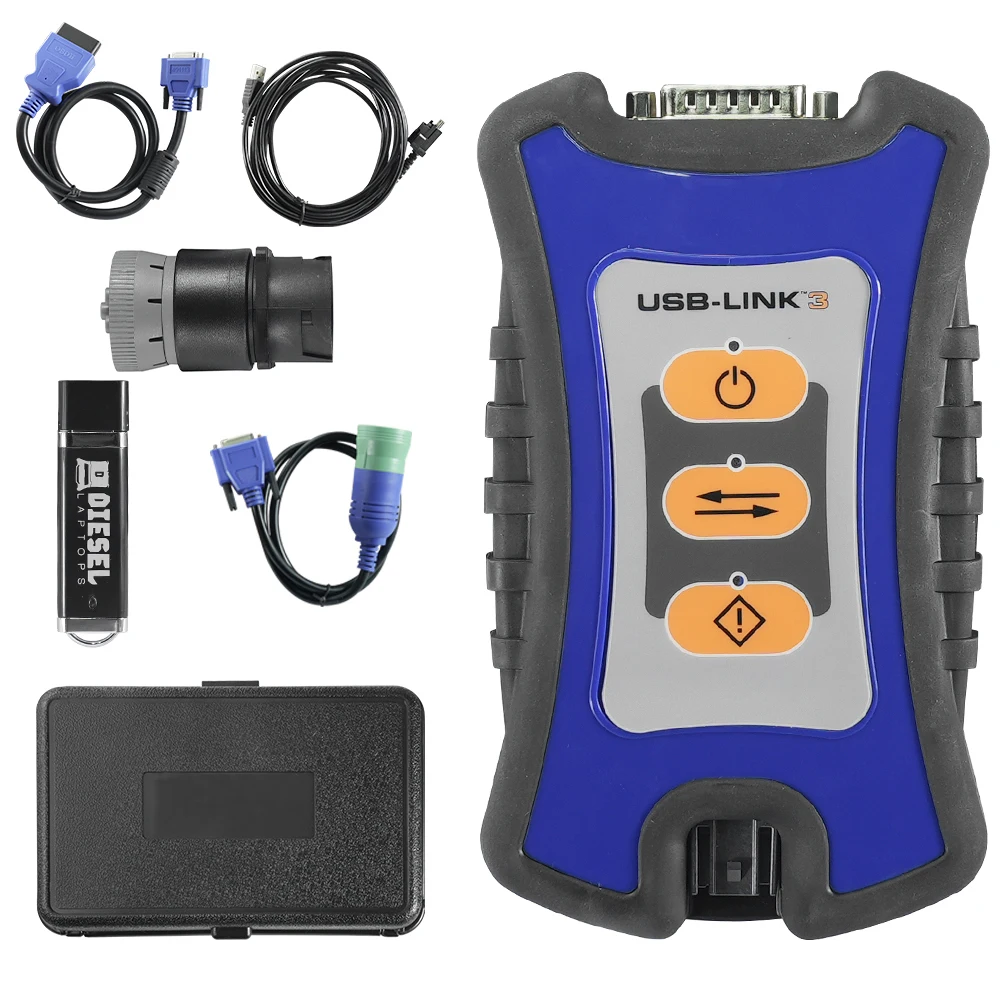 

Wireless BT Ver USBLINK 3 Launches USB LINK3 Vehicle Interface for Trucks Heavy Duty Diesel Engines CMS Hino PTT CAT Mack EST D3