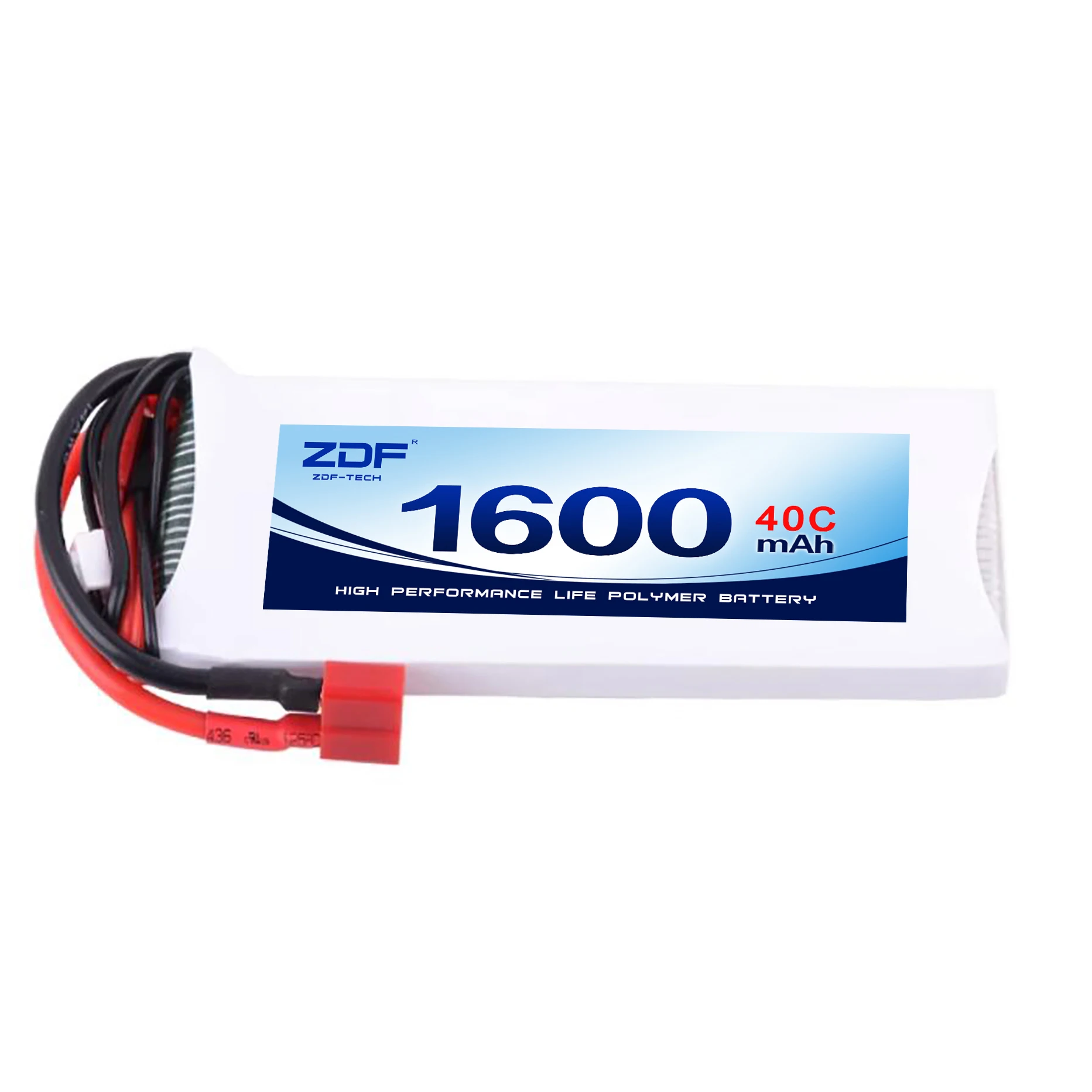 ZDF 2S 6.6V 3S 9.9V 1600mah 40C 3000mah batteria di vita connettore Futaba per ricevitore aereo RC trasmettitore telecomando auto