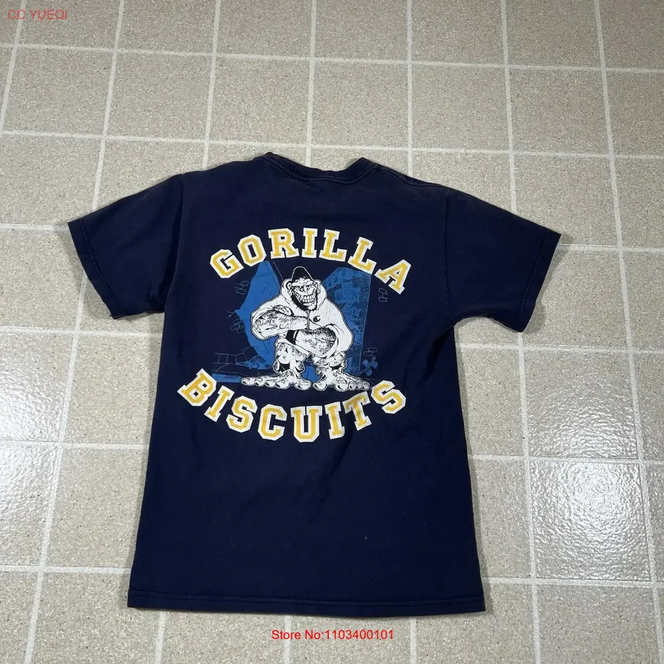 Vintage 2000s Gorilla Biscuits Punk Rock Band T Shirt Small NYHC