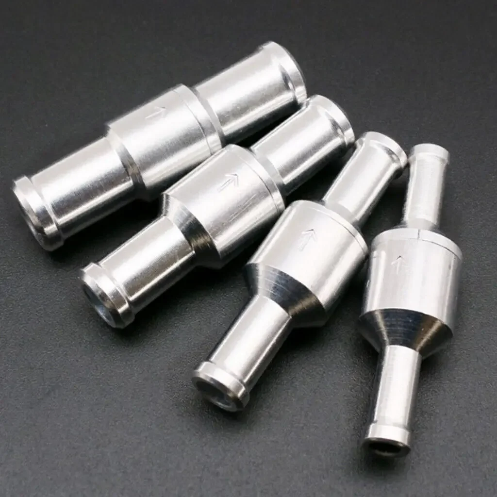 1PC 6/8/10/12MM Aluminium Check Valve Brake Servo Booster No Return Inline One Way Valve Non Return Valve Vacuum Hose