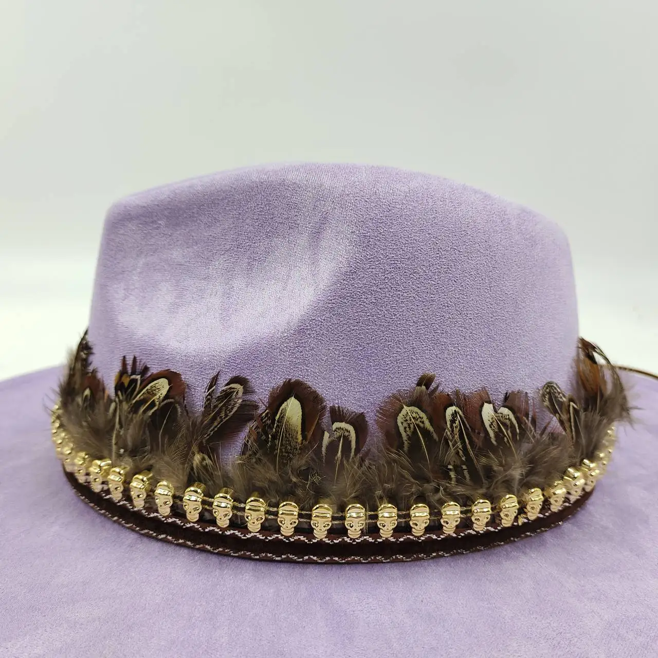 Fashion Retro Metal Accessories Fedora Belt Accessories Men Women Hats Straw Hat Accessories Belt Chain Decoration