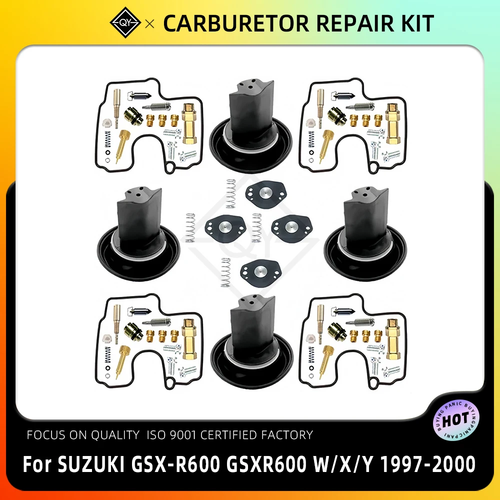 

Ремонтный комплект карбюратора LQYL для мотоциклов SUZUKI GSX-R600 GSXR600 W X Y 1997-2000 600