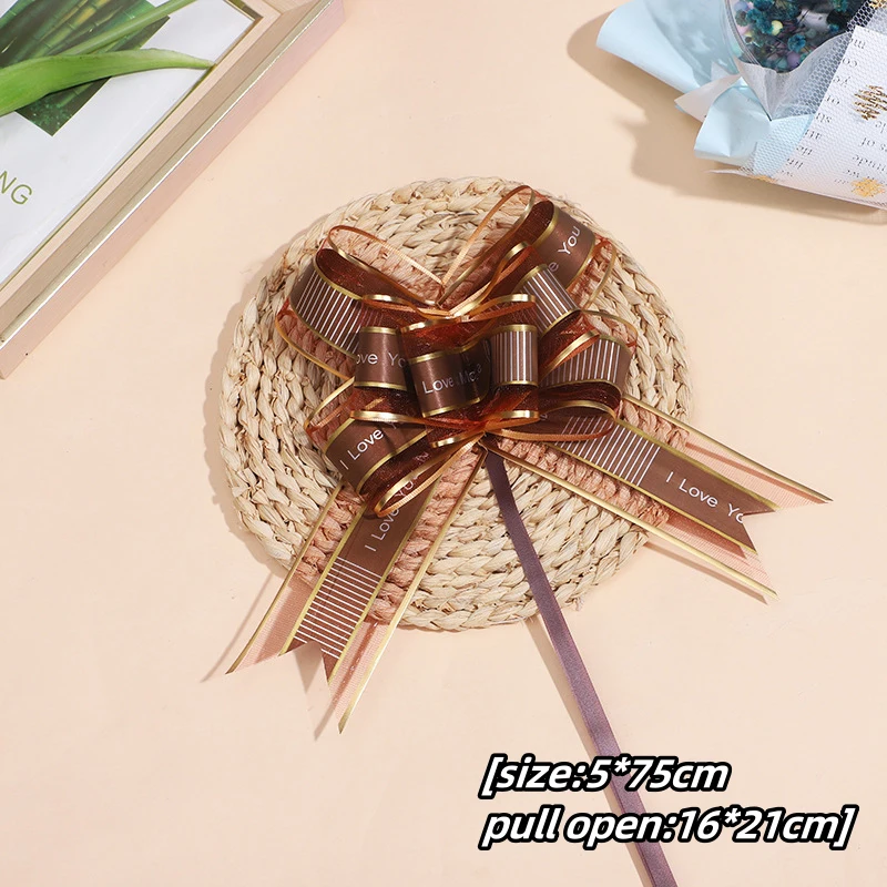 10/50/100Pcs Gifts Ribbons Bows Polychrome