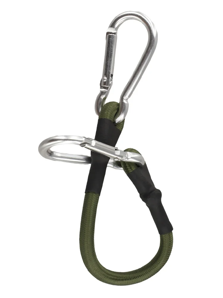 Luggage Tie-down Elastic Rope Outdoor Transport Secure Attachment Versatile Lengths Weatherproof Cords Flexible Use