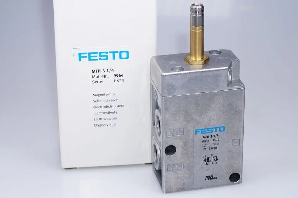 

Festo MFH-3-1/4 9964 Solenoid Valve New One Free Shipping MMFH31/4