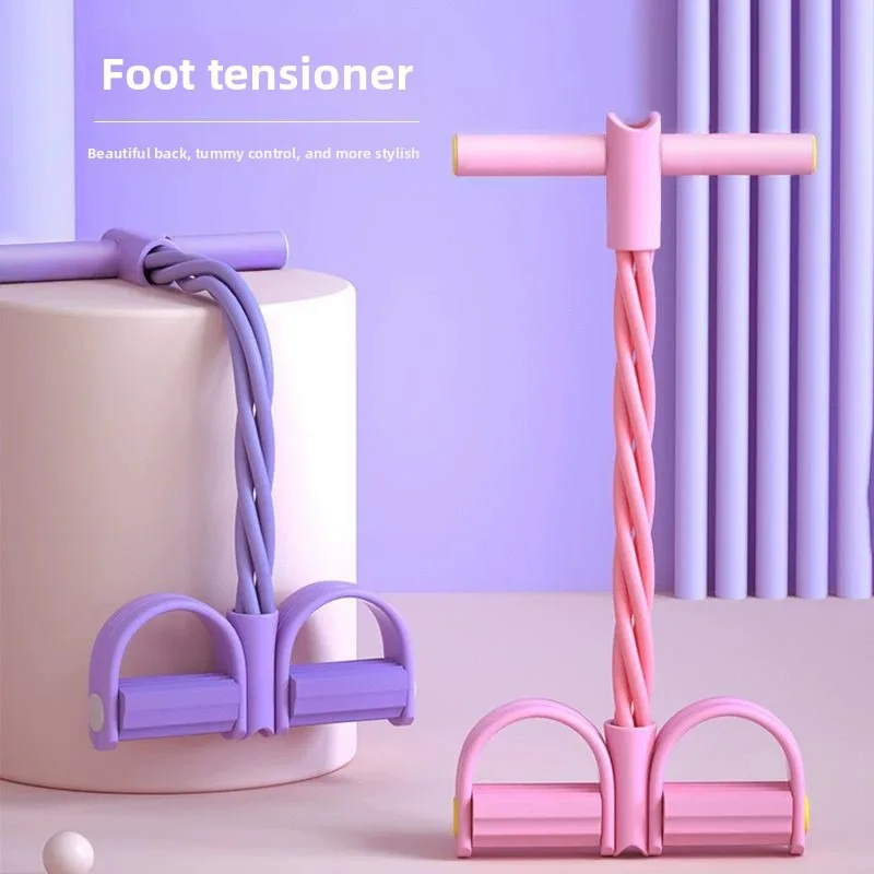 Explosions Pedal Stretcher, Estirador Auxiliar para Abdominales, Puedes Hacer Ejercicio en Casa en Días de Lluvia