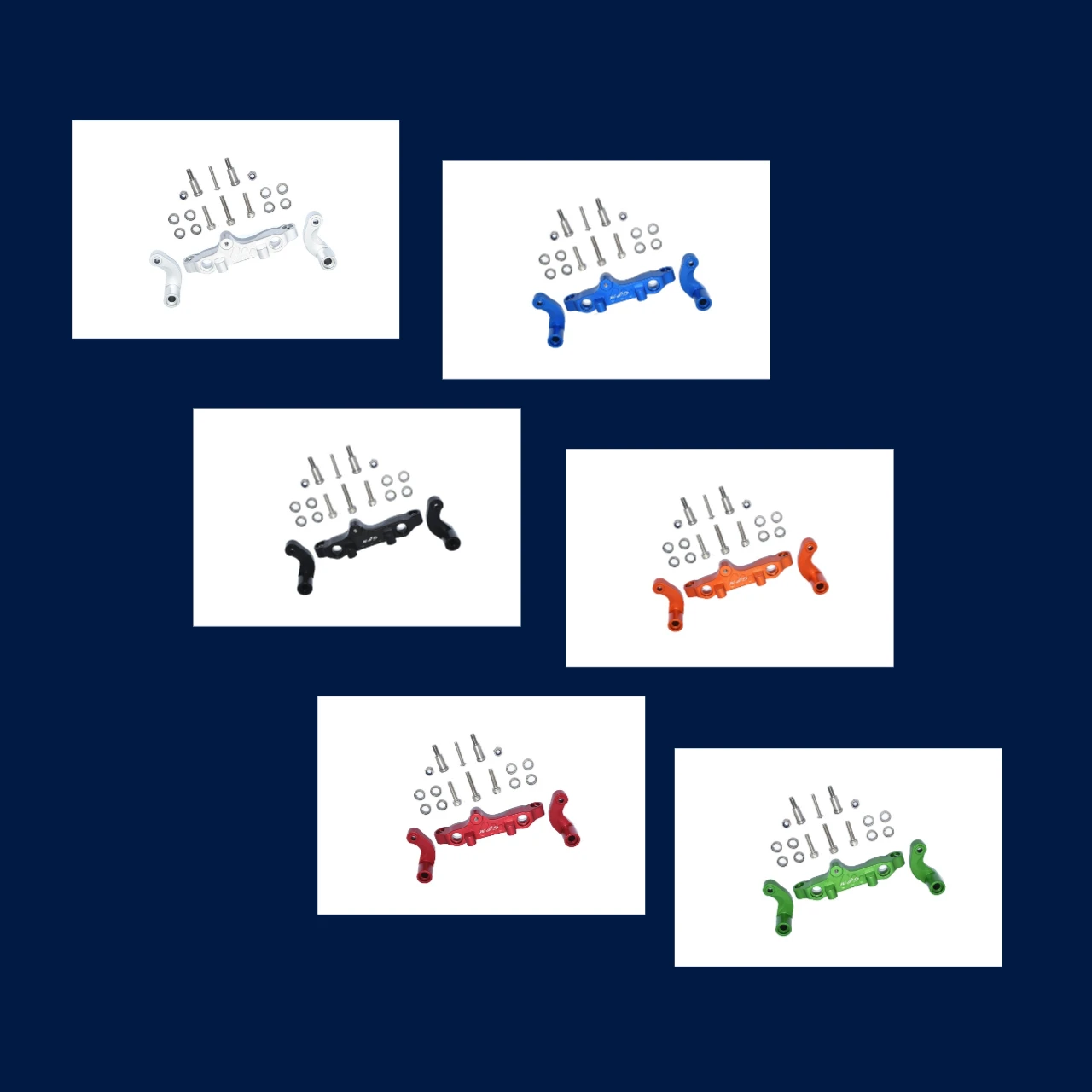 

Alloy Steering Arms For ARRMA 1/5 Kraton 8S, Kraton EXB, Outcast 8S, Outcast EXB ARA340153