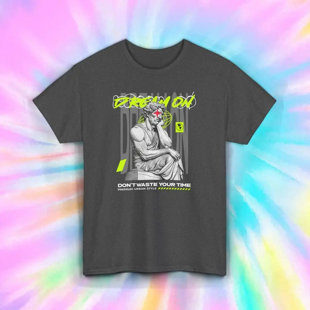 Don't Waste Your Time T-Shirt | Premium Urban Style | Motivational Quote Tee