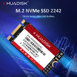 HUADISK 512GB SSD M2 2242 PCIe Gen3.0X2 NVMe M.2 SSD 1TB 256GB 128GB disco duro para Notebook Thinkpad T480 X280 T470P T580