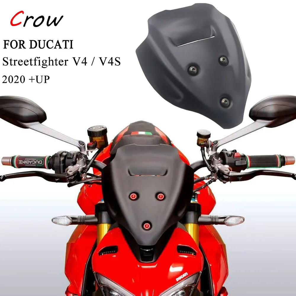 

Ветровое стекло для мотоцикла DUCATI Streetfighter V4 V4S 2020 2021 2022 2023 2024