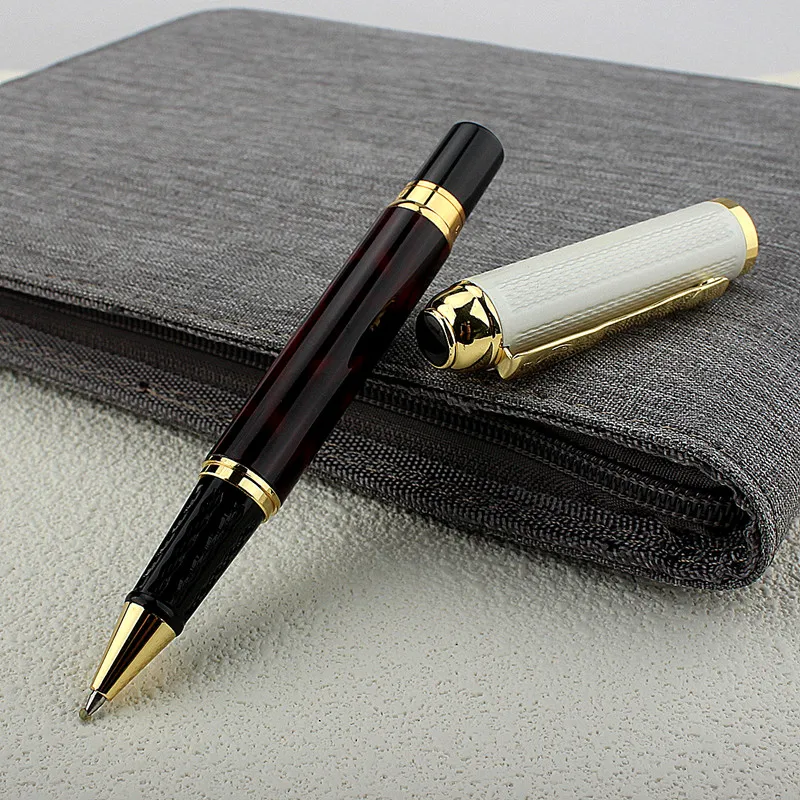 High quality Iraurita roller ball pen Full metal Golden Clip luxury pens DIKA WEN Caneta Stationery Office school supplies
