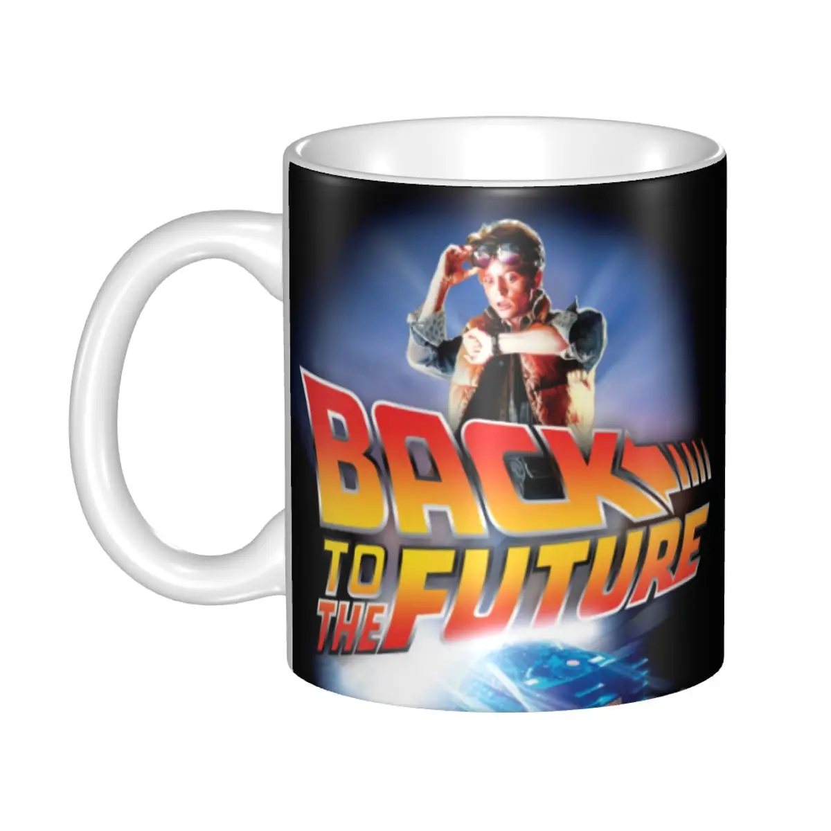 Personalized Back To The Future Coffee Mugs DIY Science Fiction Comedy Tv Movie Ceramic Milk Tea Cup