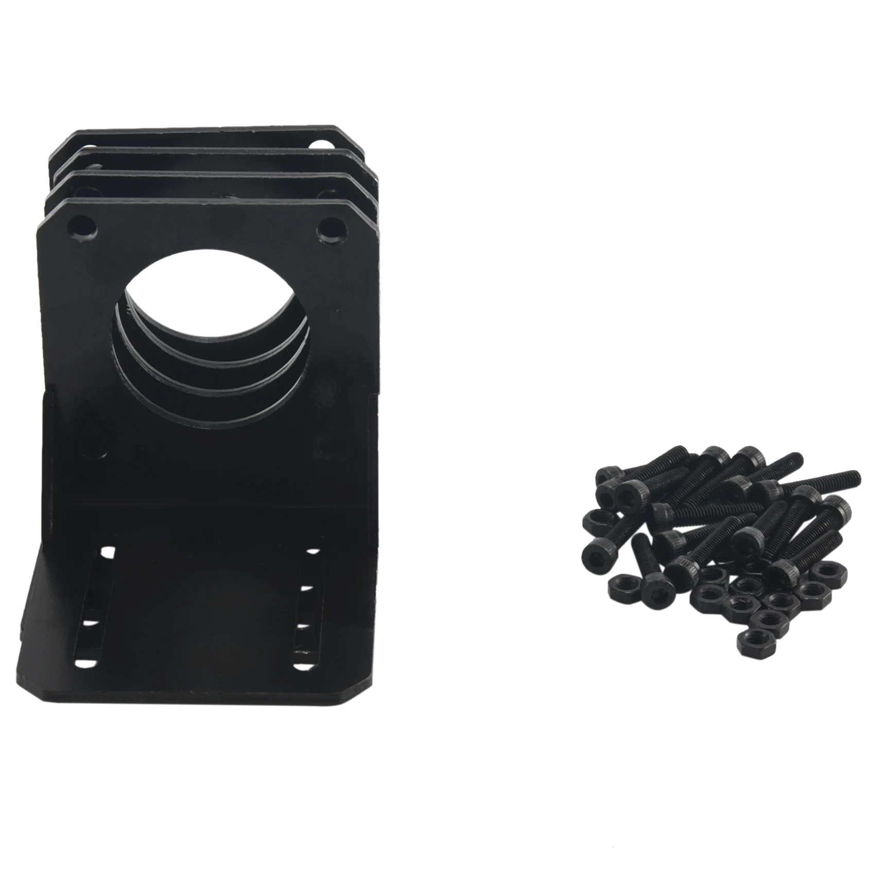 

AED6-4Pcs 57 Stepper Motor Nema 23 Fixed Seat, Nema 23 Stepper Motor Steel Mounting Bracket,With Mounting Screws