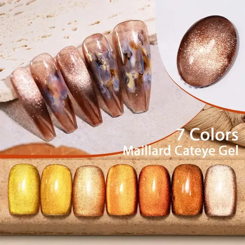 10ml Maillard Gel Nail Polish Semi-permanent UV Polish Nail Art Varnish Manicure Soaking Women's Enhancement Nail New