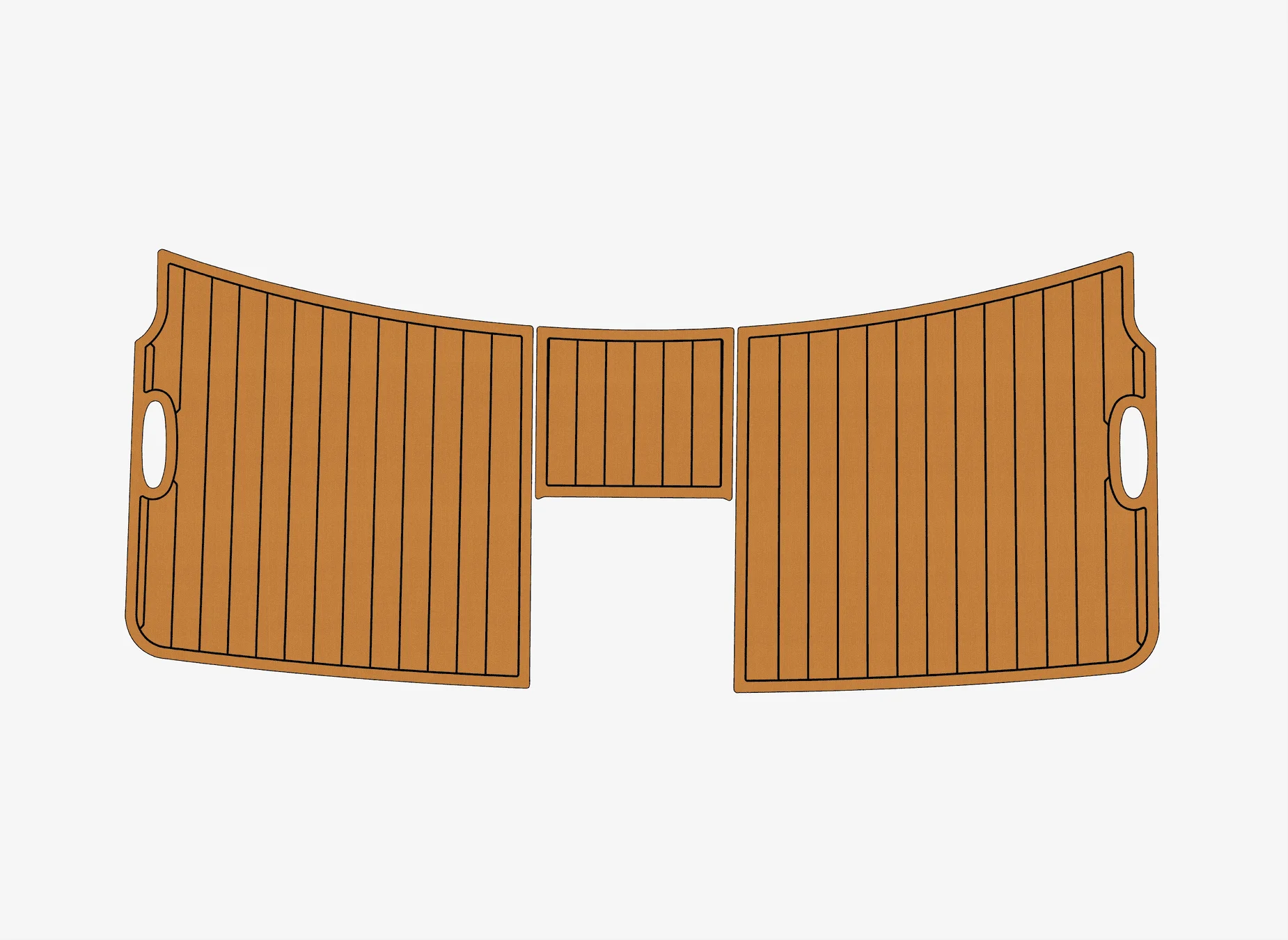 

2014 Formula 370 SS 1/4" 6mm EVA foam Non-Slip PVC Teak Decking marine Mat seadek gatorstep carpet Marine Floor