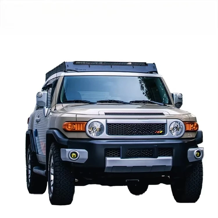Low Profile Aerodynamic Roof Rack for FJ Cruiser 2007+ Aluminum Cargo Platform Modular Off-Road Basket 4x4 Accessories