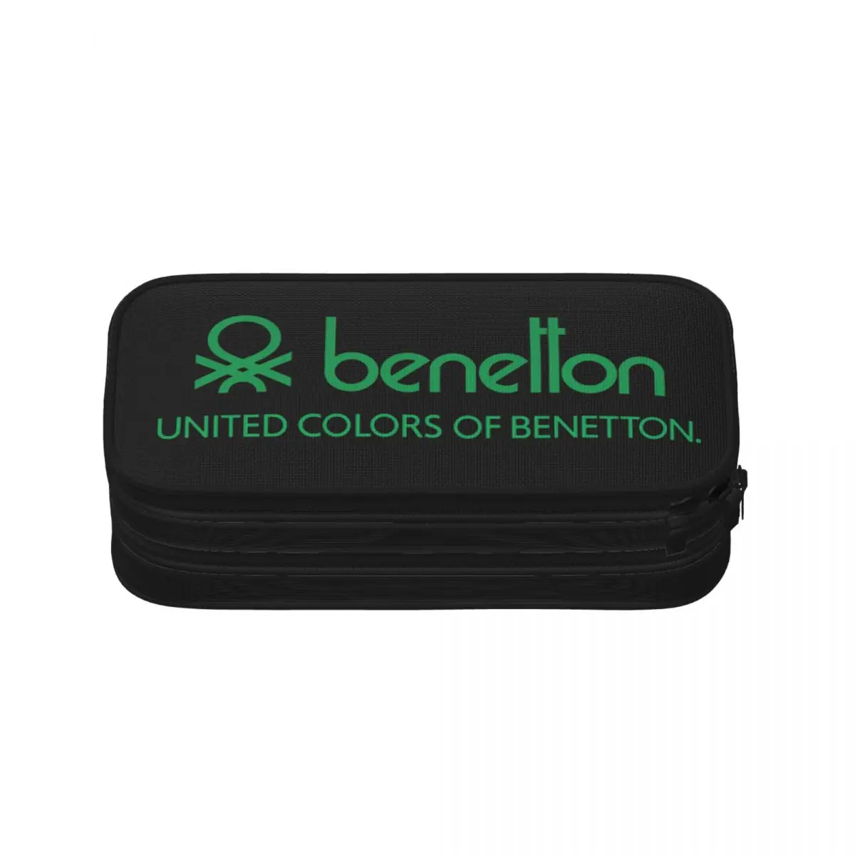 Imagem -03 - Benetton Pencil Cases para Meninos e Meninas Grande Armazenamento Pen Bags Pen Box Pencil Pouch Estudantes Papelaria Escola