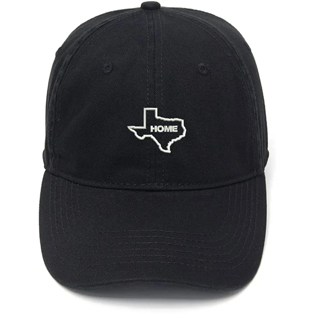 

Lyprerazy Men's Baseball Cap Texas is Home Embroidery Hat Cotton Embroidered Casual Baseball Caps